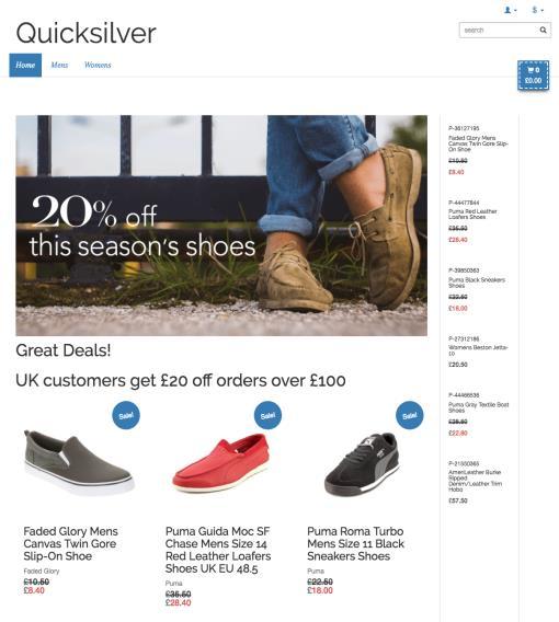 Group Personalize Visitor