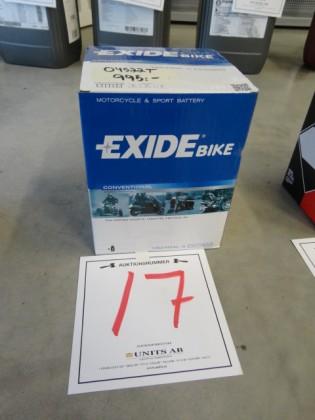 Batteri Exide bike 12 V 28 AH