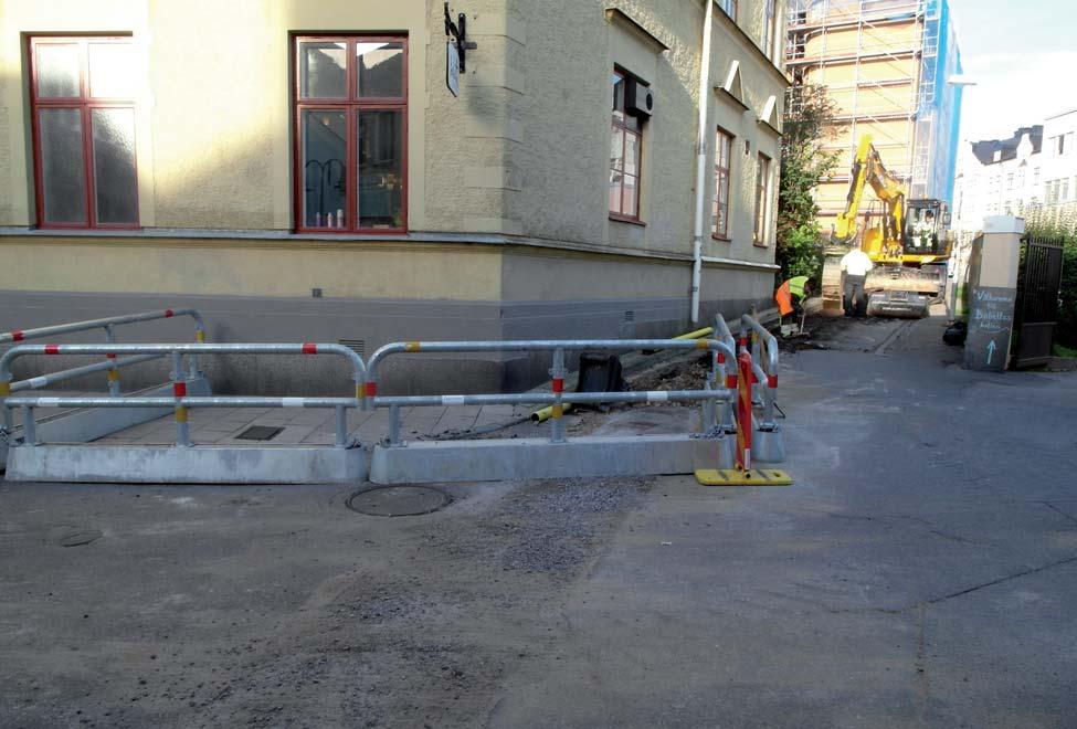 Det magra resultatet är en smula förvånande med tanke på att det knappt finns några moderna ledningsdragningar i gatan.