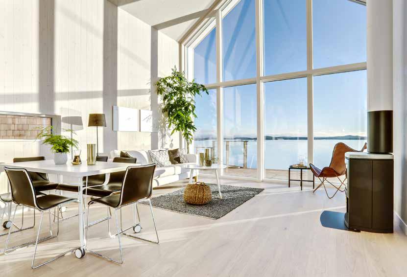 LIV, LJUS OC LUFT Designfönster för renovering och nybyggnation VELFAC fönster sammanför elegant design, högsta