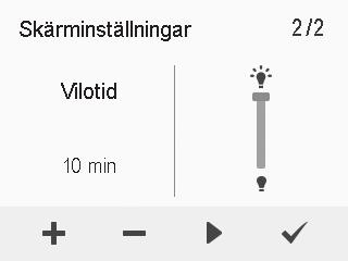 inställda Vilotiden har utgått.