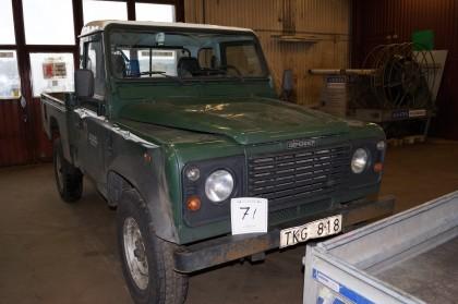 00 kr momsfritt Land Rover Defender TD 5 årsmodell 2000