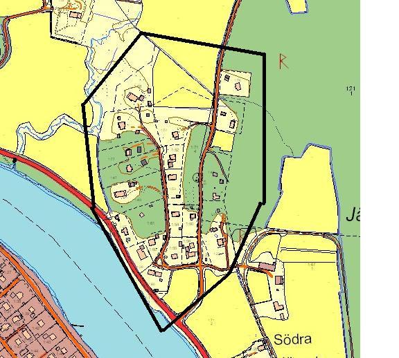 Dnr MN-2009-1768 sid 7 (12) 7.2 Område 2 Området består av 21 fastigheter. Området består främst av berg och tunna jordtäcken samt lite morän och lera.