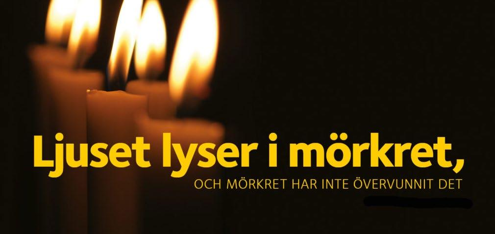 Pastorns funderingar 2 Nu när jag skriver mina funderingar är det november månad, en månad som för många är en ganska tråkig månad för då brukar det vara mörkt och regnigt.