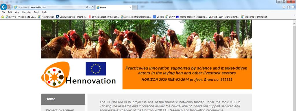 18/10/2017 www.hennovation.eu www.henhub.