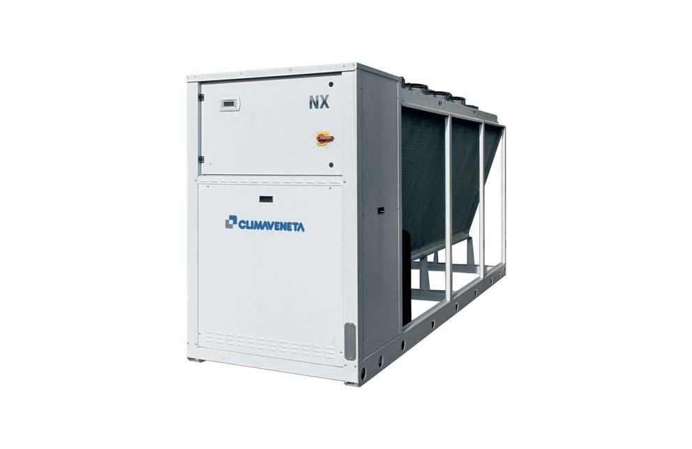 AQS/Climaveneta NX/K/*0152 0802P/D/*/* 14 storlekar 42 222 kw Luftkylt