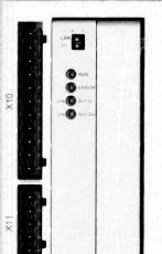 C E [] [] 0855 [] Inställning vid EtherCAT -drift: Alla omkopplare på "E" [] DIP-omkopplare S, S, S3 och S samt anslutning X har ingen funktion Omkopplare S, S, S3 och S samt anslutning X på