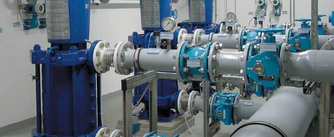 Pumpar i reningsverk I reningsverk använde man tidigare ineffektiva ventiler för att styra start- och stoppsekvenserna, och den mekaniska påfrestningen ledde till underhållsproblem.