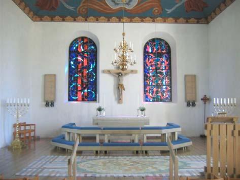 1700-talet Taket dekormåleri tillkom 1769 och målades av Sven Niclas Berg, Reftele. Det har sedan kompletterats i den del av kyrkan som utvidgades.