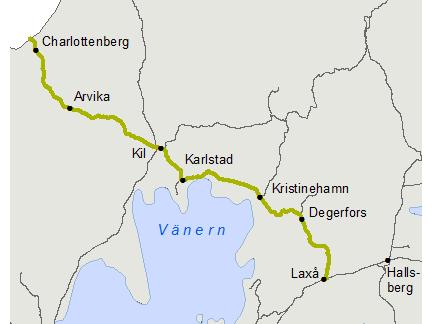 Laxå-Arvika, ökad kapacitet, JVA204 Brunsberg 1. Beskrivning av åtgärden Välsviken Nuläge och brister: Värmlandsbanan är en elektrifierad enkelspårsbana med högt kapacitetsutnyttjande.