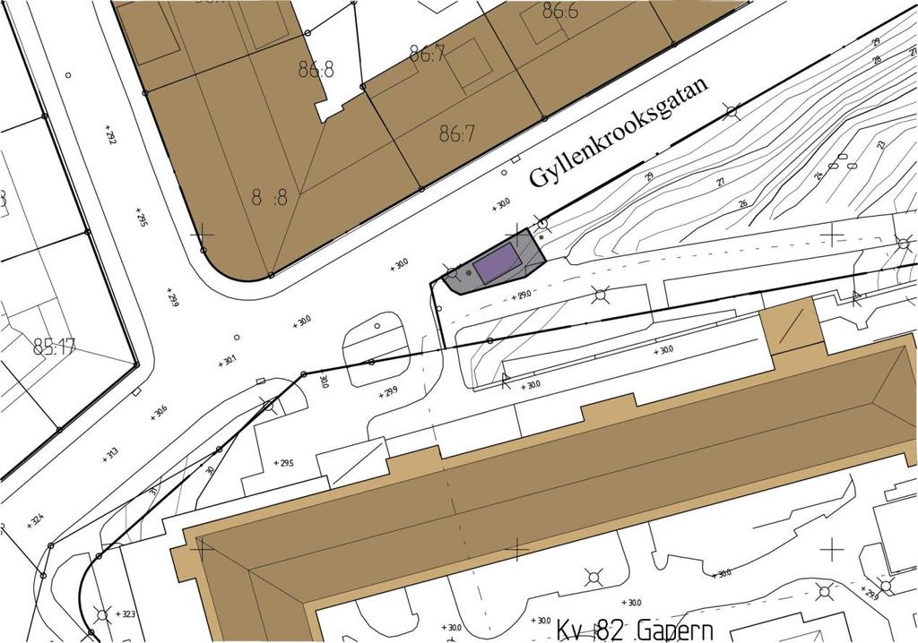 Planens syfte och förutsättningar Syfte Syftet med detaljplanen är att möjliggöra en utbyggnad av en ny transformatorstation på mark som enligt gällande detaljplan är allmän plats park.