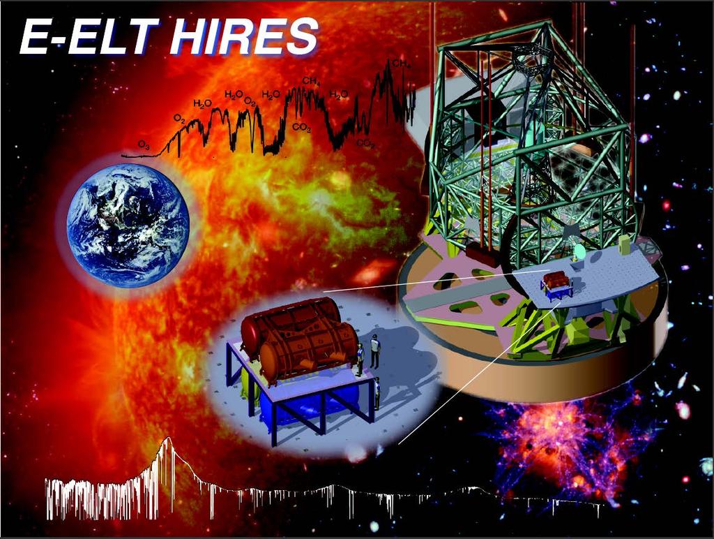 HIRES Forskare vid Uppsala Universitet är med och bygger instrumentet HIRES för Extremely Large Telescope