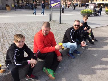 Laget hade en mycket bra helg trots att den tog slut direkt i slutspelets åttondelsfinal. Tjejlaget åkte till Linköping och var med i Floorball Games.
