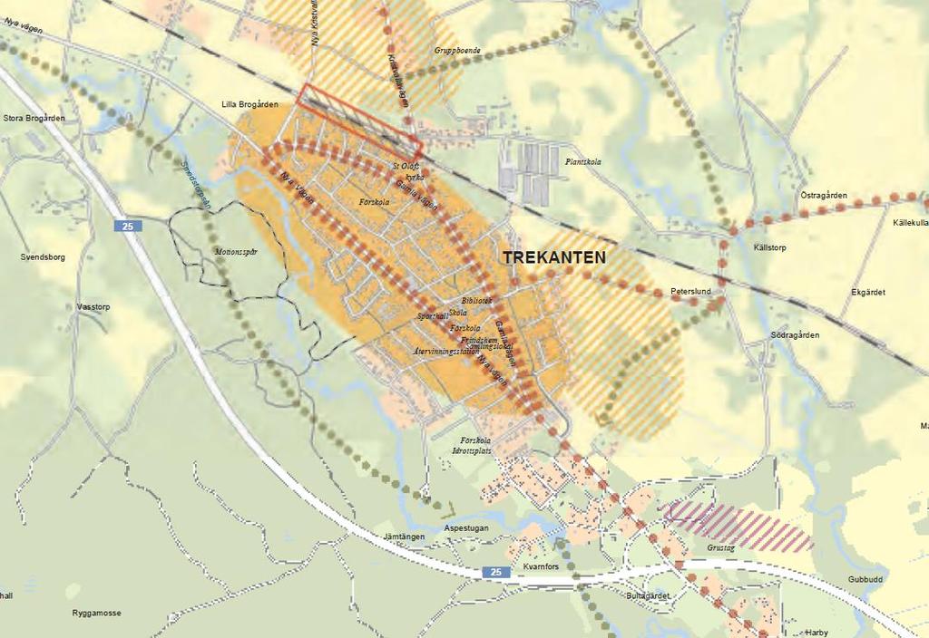 Samhällsbyggnadskontoret Planbesked 5(9) tades, låg det redan ett trädgårdsmästeri på platsen.