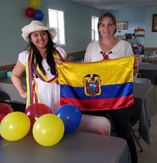 Vi fixade en Ecuadordag