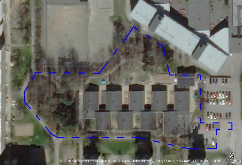 1 BAKGRUND OCH SYFTE Förskolan Staren (fastighet Kvarhagsskolan 2) ligger i Alby i Botkyrka kommun, se figur 1. Planområdet är ca 8822m 2 stort.