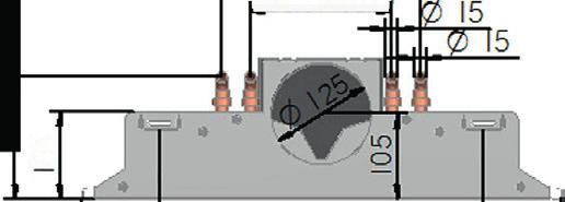 vatten i kylbatteriet [kg] SKB 0,8 33 MÅTT OCH VIKT, Svalbard-I H=235 1,3 HKB 1,0 1,5