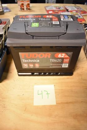 Tudorbatteri 62 Amp (TB 620) - NYTT