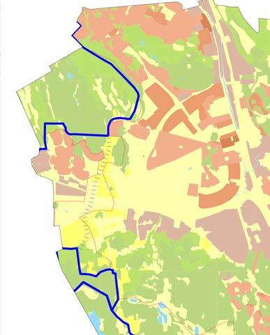 Tjänsteskrivelse 6(7) Änggårdsbergen med Slottskogen och Fässbergsdalen FO52 utökas enligt förslaget samt två nya områden, Slottskogen samt Fässbergsdalen läggs till.