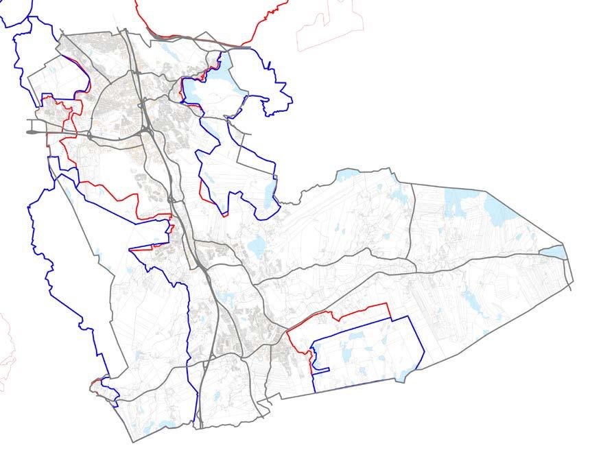 Tjänsteskrivelse 7(7) För förslaget Änggårdsbergen bör Göteborg, Mölndal och Västra Götalandsregionen samordnat delta i den fortsatta dialogen med Länsstyrelsen.