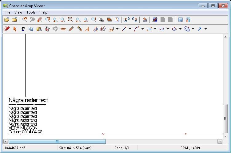 Chaos desktop manual Märka dokument Det finns två sätt att märka dokument med DigiTejp.