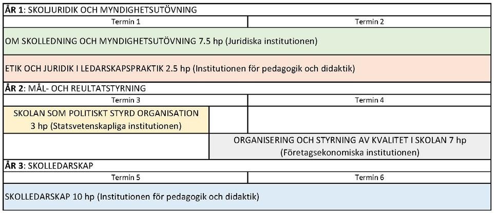 Programmets upplägg och innehåll Rektorsprogrammet är en befattningsutbildning för dig som är rektor, biträdande rektor, förskolechef eller biträdande förskolechef.