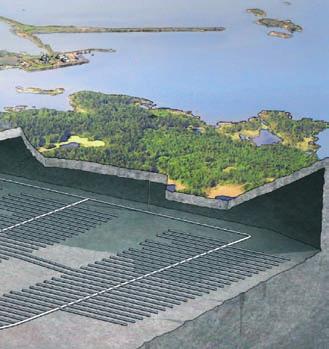 1 Allmän översikt Planerat läge för slutförvarsanläggningen är vid Forsmark, cirka 20 kilometer norr om Östhammars tätort.