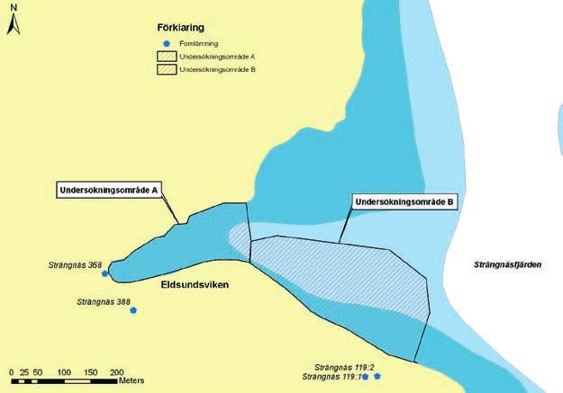 Sammanfattning I Eldsundet planeras muddringar vid anläggandet av en småbåtshamn och marina.