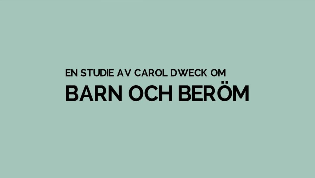 Carol Dweck gör