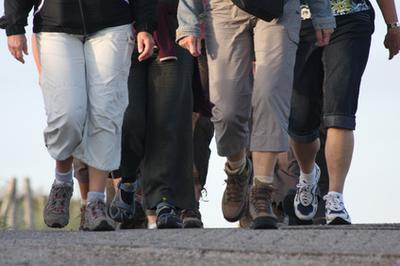 Alla faller men inte lika lätt Bra sko att promenera i är en klok