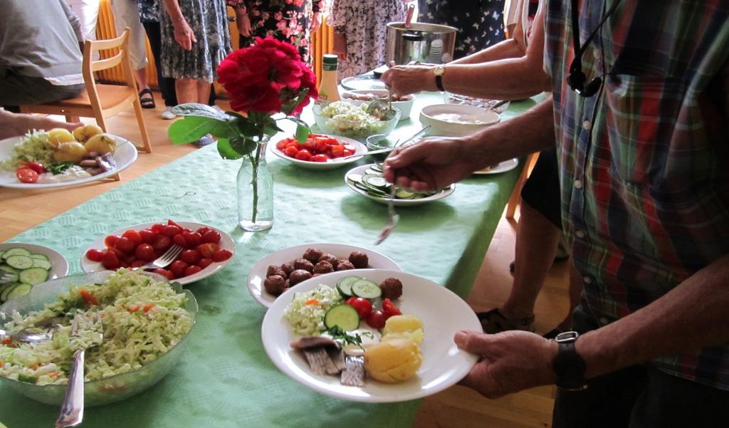 Sommarfesten i Dimbo... Trevlig gemenskap hade Strokeföreningen i Dimmehus, Dimbo den 5 juli 2018.