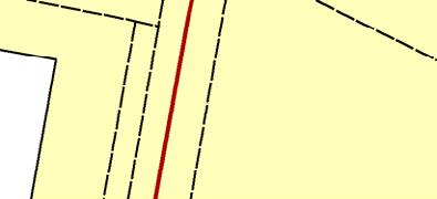 Även Lerbäck 103:1 har fått en något justerad position. Skala 1:1 000.