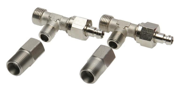 TTN-10 T-koppling Anslutning för 10 mm rör koppling TTN-16