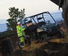 ranger 500 Nyhet! En nyhet inom side by side programmet med ny design och bättre köregenskaper än någonsin. Polaris visar ännu en gång att de är ledande inom detta område.