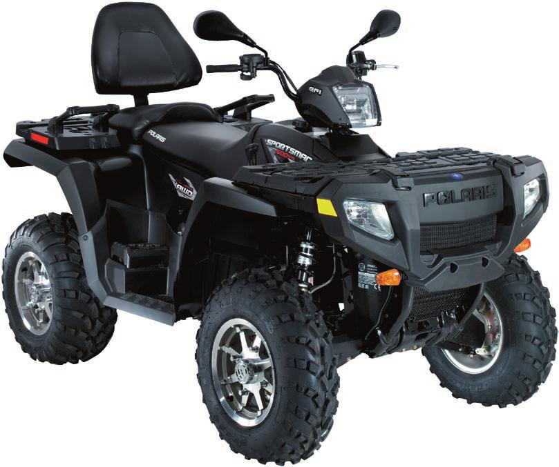 com Sportsman 500 EFI Motortyp: 4-takt Volym (cc): 499 Förgasare: 39mm spjällhus med EFI Variatorsystem: Automatisk PVT 2x4/4x4 och Turf AWD: EBS: ADC: Fjädring fram: MacPherson med 208 mm