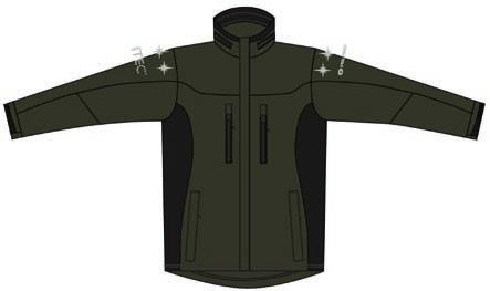 (S-3XL) ATV jacka, Camo U0117, NanoTec 10000/5000