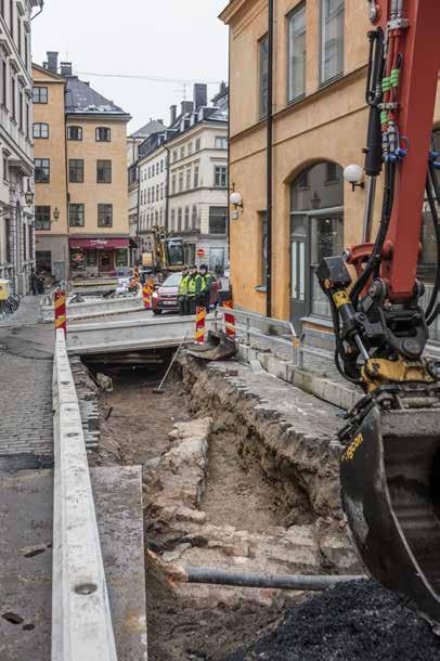 Fjärrvärme Trivia Österlånggatan, f d Trivia 4 och 5 gamla stan, stockholm
