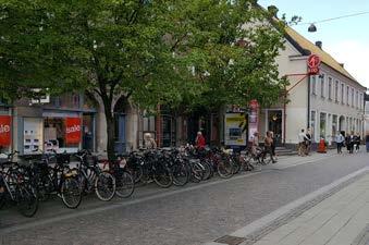Bantorget Klostergatan Lunds stadskärna karaktäriseras till stor del av det medeltida gaturummet och dess gränder och mellanrum.