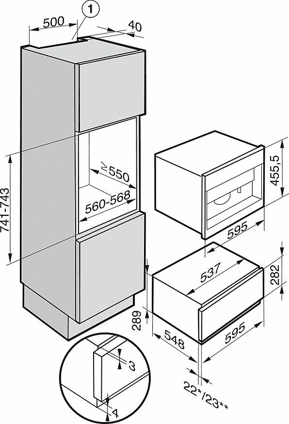 CVA6805, sidovy (inbyggnadsskiss) ESW 6114, ESW 6214