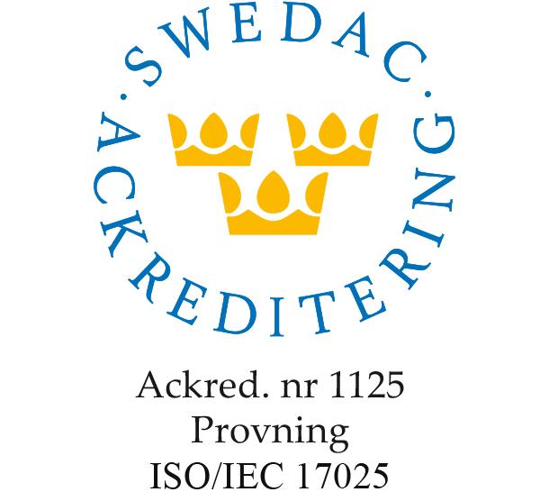 Backen,Bankeryd Provnummer: Provbeskrivning: Matris: Provet ankom: 177-2018-04241271 Jord 2018-04-23 Utskriftsdatum: 2018-05-08 Provmärkning: SKR 5 Djup (m) Provtagningsdatum Provtagare 0,3-1