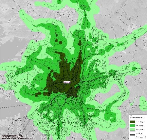 16 Resa från Backaplan Restidsförbättringarna för resor med start vid Backaplan innebär framförallt kortare restider till Västra Göteborg samt till Mölndal till följd av det nya