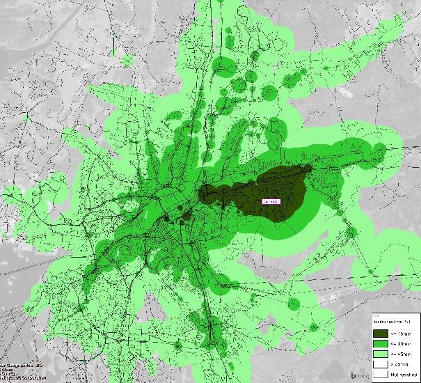 Resa från Vallhamra torg Kartbilderna indikerar att UA2035 erbjuder snabbare förbindelser till framförallt Mölndal och västra Göteborg