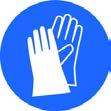 uppstår. Hudskydd Handskydd Använd alltid skyddshandskar bestående av butylgummi, nitril, polyetylen eller PVC.