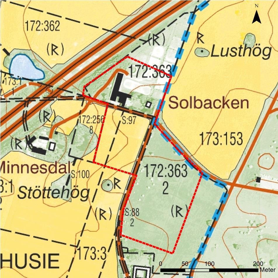 Sammanfattning Fastighetskontoret, Malmö stad ska planlägga ett ca 50 800 m 2 stort område i Husie socken, Malmö kommun.