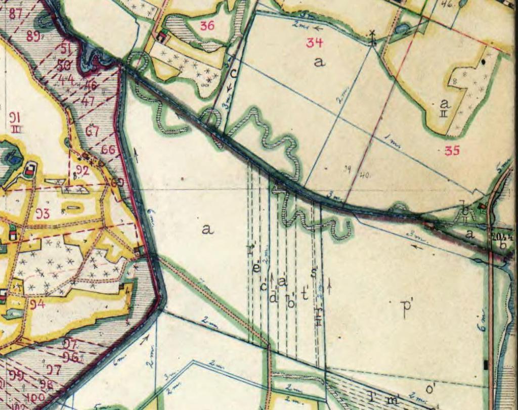 1943 sjösänkning med ca 1 m (+18) Ca