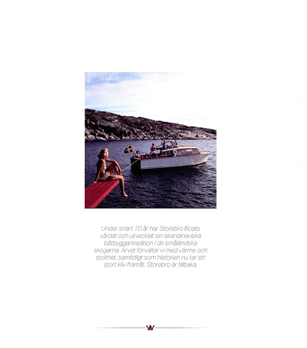 Under snart 70 år har Storebro Boats vårdat och utvecklat sin skandinaviska båtbyggartradition i de småländska