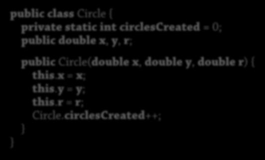 Tre sorters variabel (3): Statisk 6 Statiskt