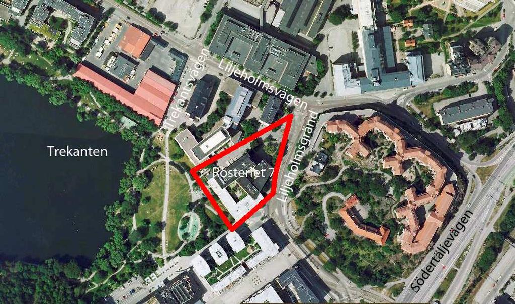 SID 2 (7) Utlåtande Bakgrund Fastighetsägaren Ankarspik 57 AB önskar omvandla kontorsfastigheten Rosteriet 7 till bostäder.