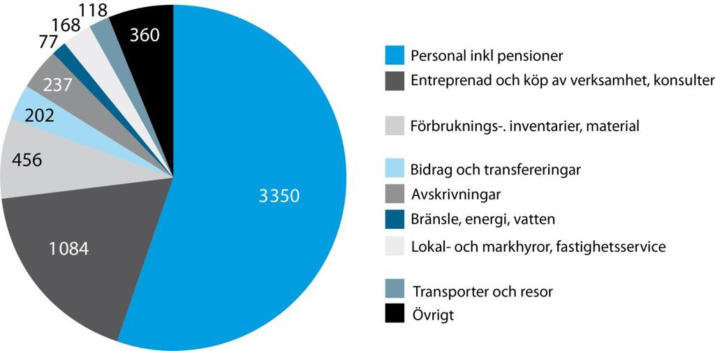 Det här består kostnaderna