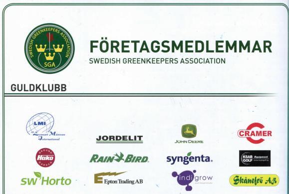 Viktiga samarbetspartners Några aktuella samarbetspartners Viktiga partners för SGAs utveckling SGF och